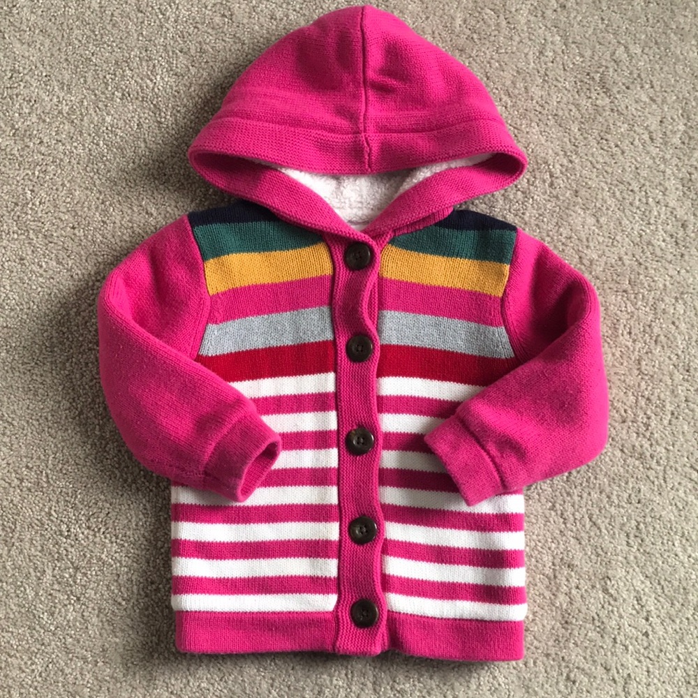 Hanna Andersson Knit/Fleece Jacket (size 85)